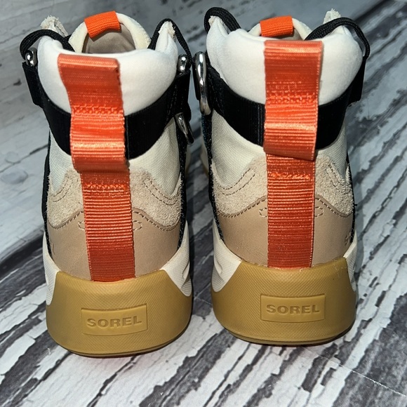 Sorel Women's ONA 503 EQ Mid Shoe - Ceramic, Chalk - Size 7.5 - Picture 5 of 12